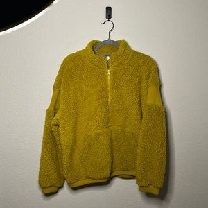 Cozy quarter zip pullover